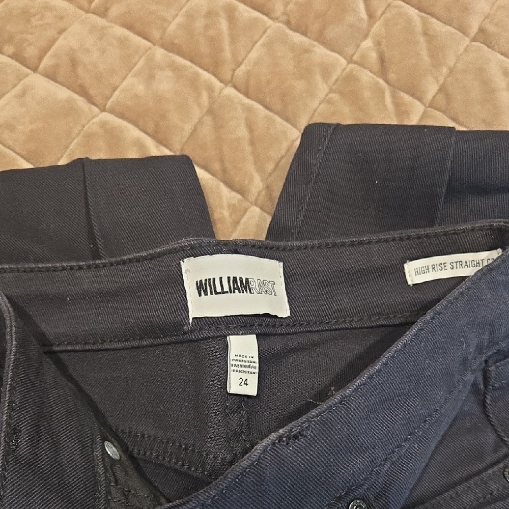 William Rast Dark Denim High Rise Jeans
